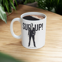 Barney Stinson "Suit Up!" Ceramic Mug — How I Met Your Mother Quote (11oz & 15oz)
