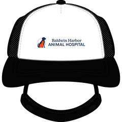 Dog Cap Trucker Hat — Baldwin Harbor Animal Hospital Logo Cap