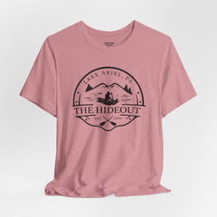 The Hideout Lake Ariel Tee — Vintage Lakeside Cabin T-Shirt