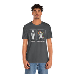 Funny Doctor vs  Prosthetist Unicorn - Graphic Unisex T Shirt