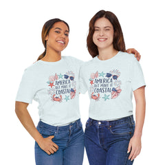 Coastal Fourth of July Tee – "America But Make It Coastal" Graphic T-Shirt