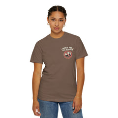 Wyoming Funny Roadtrip T-Shirt — "Three Things You Don’t Do in Wyoming" Adventure Tee