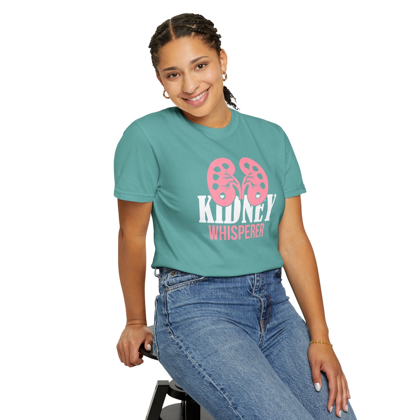 Kidney Whisperer Graphic Unisex Garment-Dyed T-shirt