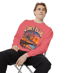 Brooklyn's Coney Island Sunset Sweatshirt - Comfort Colors Soft