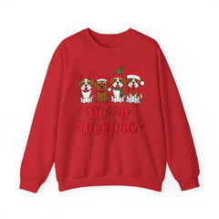 Merry Woofmas- Unisex Heavy Blend™ Crewneck Sweatshirt