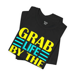 Funny Passover Grab Life By The Matzo Balls Quote T Shirt