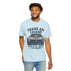 Retro Pontiac 1971 Trans Am High Output -455 Unisex Comfort Colors Garment Dyed T-Shirt