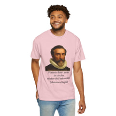 Kepler Coffee Quote T-Shirt — Astronomy Nerd Vintage Portrait Tee