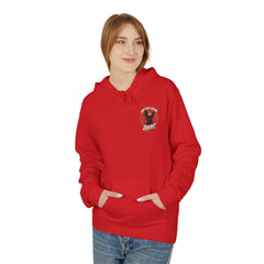 Breakfast Club Hoodie — Cute Black Dog, Bacon & Egg Graphic Pullover