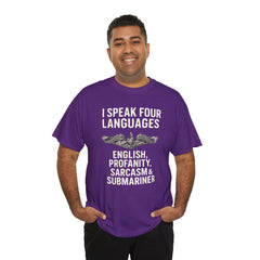 Funny United States Submarine Multilingual T-Shirt