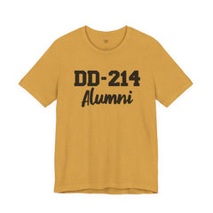 DD-214 Alumni Tee — Military Service Veteran Tribute T-Shirt