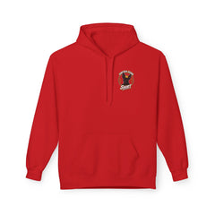 Breakfast Club Hoodie — Cute Black Dog, Bacon & Egg Graphic Pullover
