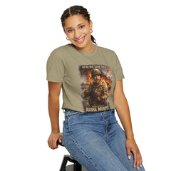 American Heroes Collection No 2 Graphic T-Shirt — “We're Not Going Back” Audie Murphy WWII