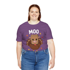 Funny Thanksgiving Turkey Moo T‑Shirt - Unisex Tee