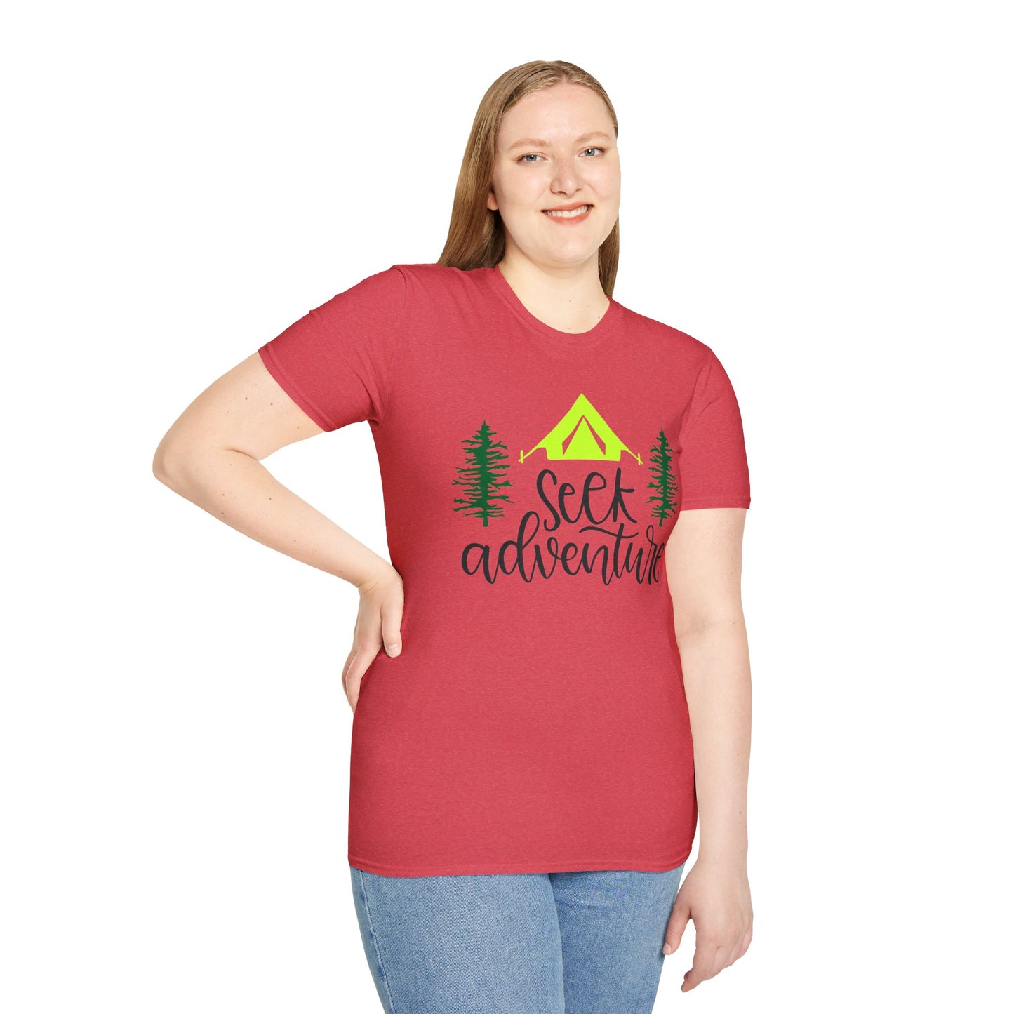 Seek Adventure Unisex Softstyle T-Shirt