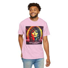 80s Music Love Is A Battlefield - Graphic Comfort Colors Garment Dyed Shirt