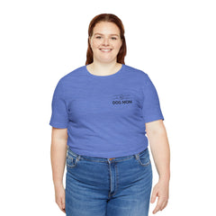 Dog Mom T-Shirt — Personalized Your Dog Image  Tee (Custom Name)