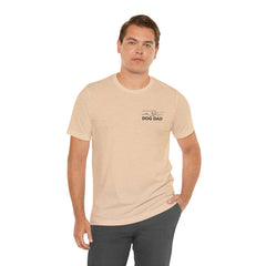 Dog Dad T-Shirt — Personalized Your Dog Image  Tee (Custom Name)