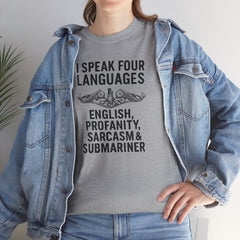 Funny United States Submarine Multilingual T-Shirt
