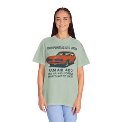 Retro Pontiac 1969 GTO Judge - Unisex Comfort Colors Garment Dyed T-Shirt