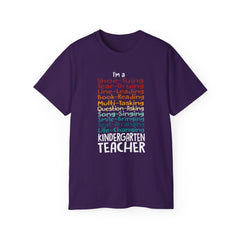 Whats A Kindergarten Teacher? - Unisex Ultra Cotton Tee