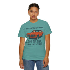 Retro Pontiac 1969 GTO Judge - Unisex Comfort Colors Garment Dyed T-Shirt