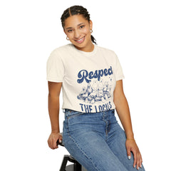 Polar bears, walrus, Arctic fox, reindeer (caribou), seals, beluga whales, narwhal Respect the Locals T-Shirt