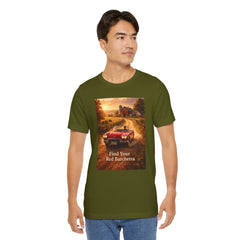 Find Your Red Barchetta Vintage Car T-Shirt
