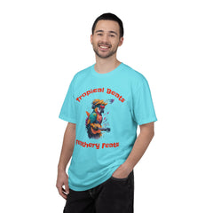 Tropical Beats Graphic T-Shirt — Feathery Feats Design