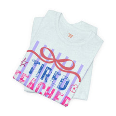 Tired Teacher Summer Club Tee