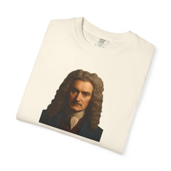 Isaac Newton Quote T-Shirt — "Gravity wasn't my idea" Scientific Humor Tee