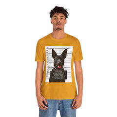 K9 Mugshot Personalized with your Dog T-Shirt