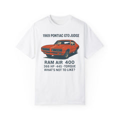 Retro Pontiac 1969 GTO Judge - Unisex Comfort Colors Garment Dyed T-Shirt