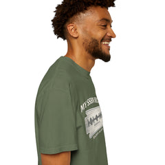My SSBN Became Razor Blades Graphic Vintage Submarine Veteran Tee