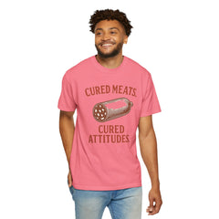 Cured Meats Graphic Tee - Funny Foodie Wear, Gift for Meat Lovers