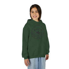 Youth Hoodie — 'The Hideout' Lake Ariel PA Mountain Adventure Hoodie