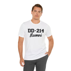 DD-214 Alumni Tee — Military Service Veteran Tribute T-Shirt