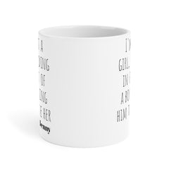 I'm just a girl, standing in front of a boy Mug, Knotting Hill Movie Quote, Boyfriend Gift, Husband Gift, Gift For Him, Personalized Gift