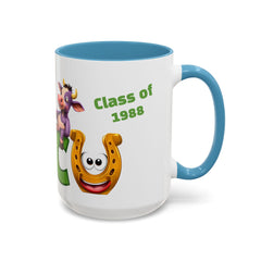 Russell Sage College Mascot Characters 11oz or 15 oz Ceramic Mug - Personalize your mug with your grad year by entering it in the notes field before you complete your purchase