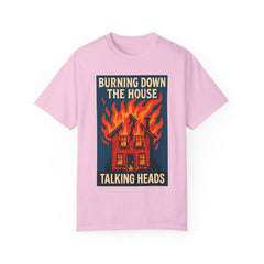 Retro Music-Inspired Unisex T-Shirt - Burning Down the House Design