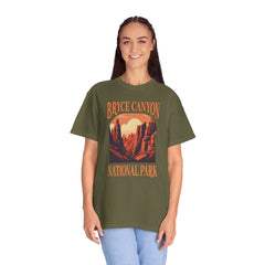 Bryce Canyon National Park Graphic, Comfort Colors Soft Relaxed Fit Unisex Garment-Dyed T-shirt
