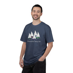Hempstead Bay Sailing Club T-Shirt — Vintage Sailboat Race Day Tee