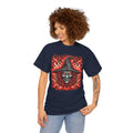 Flaming Fire Witch - Graphic Unisex Heavy Cotton Tee