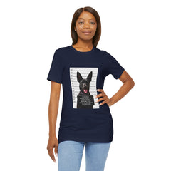 K9 Mugshot Personalized with your Dog T-Shirt