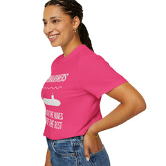 Submariners T‑Shirt — “Beneath the Waves Above the Rest” Navy Crew Tee