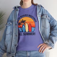 Summer Vibes Tee - Fun Casual Wear for Beach Lovers, Humor Tee, Gift for Surfing Enthusiasts, Summer Fashion