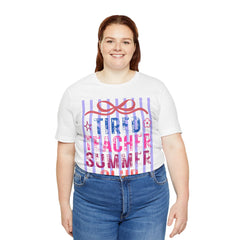 Tired Teacher Summer Club Tee