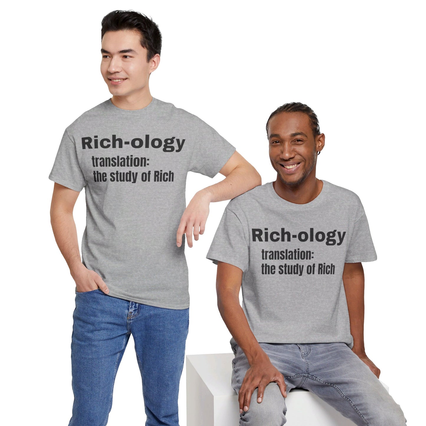 Personalized [Name] - ology - Unisex Heavy Cotton Tee