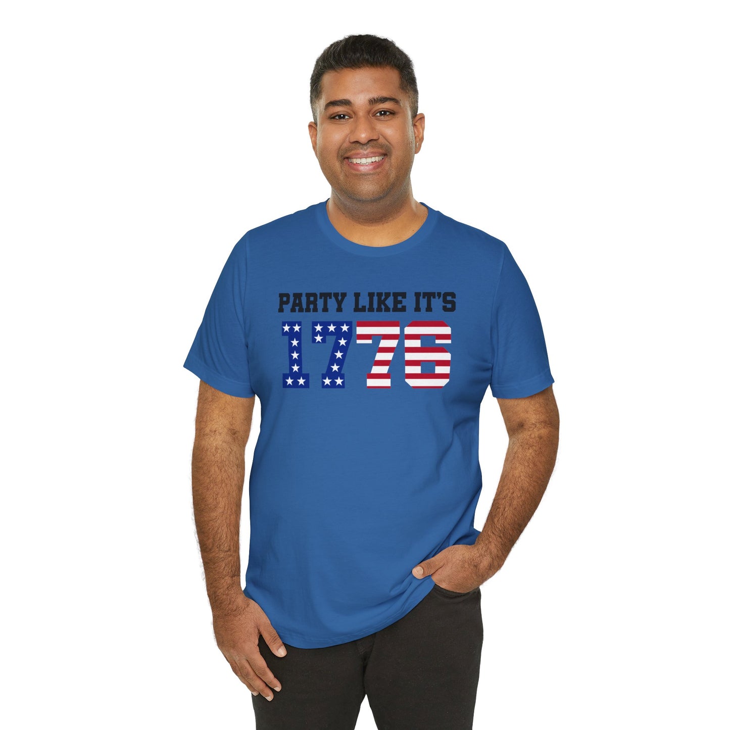 Party Like Its 1776, Graphic Unisex Jersey Short Sleeve Tee