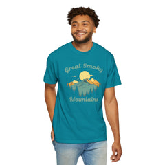 Great Smoky National Park National Park Graphic, Comfort Colors Soft Relaxed Fit Unisex Garment-Dyed T-shirt